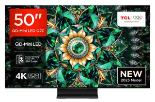 TCL 50Q7C 50" 4K QD-Mini LED Smart TV (2025)