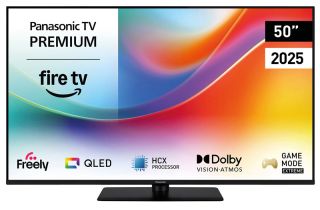 Panasonic TV-50W85BEY 50" 4K QLED Smart TV with Fire TV (2025)