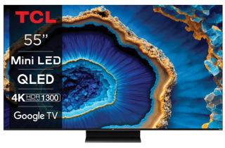 TCL 55C805K 55" QD-Mini LED 4K Smart Ultra High Def TV