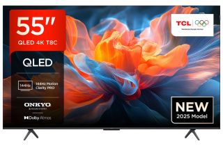 TCL 55T8C 55" 4K QLED Smart TV (2025)