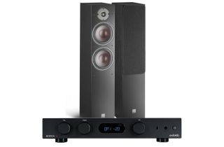 Audiolab 6000A Amplifier with Dali Oberon 7 Floorstanding Speakers
