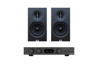 Audiolab 6000A MKII Integrated Amplifier with Elac Debut 3.0 DB53 Bookshelf Speakers