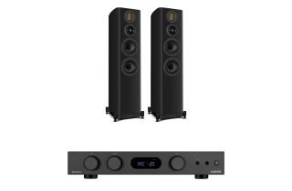 Audiolab 6000A MKII Integrated Amplifier with Wharfedale Evo 5.4 Floorstanding Speakers