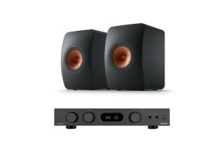 Audiolab 6000A MKII Integrated Amplifier with KEF LS50 Meta Loudspeakers