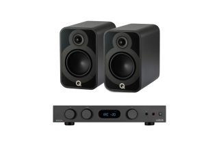 Audiolab 6000A MKII Integrated Amplifier with Q Acoustics 5020 Bookshelf Speakers