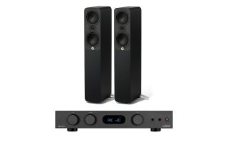 Audiolab 6000A MKII Integrated Amplifier with Q Acoustics Q 5040 Floorstanding Speakers