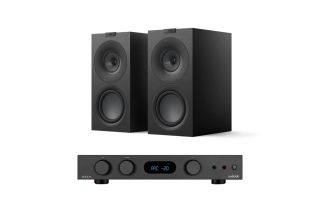 Audiolab 6000A MKII Integrated Amplifier with KEF Q Concerto META Bookshelf Speakers