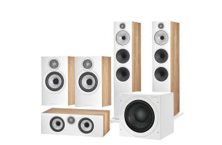 Bowers & Wilkins 603 S3 5.1 Home Cinema Speaker Package (607 S3 Rears) - Oak