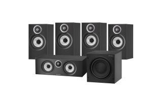 Bowers & Wilkins 607 S3 5.1 Home Cinema Speaker Package (607 S3 Rears) - Matte Black