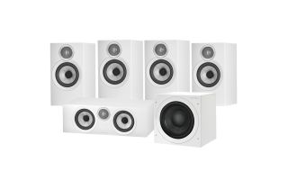 Bowers & Wilkins 607 S3 5.1 Home Cinema Speaker Package (607 S3 Rears) - Matte White