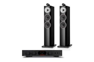 Audiolab 7000A Integrated Amplifier with Bowers & Wilkins 703 S3 Floorstanding Speakers