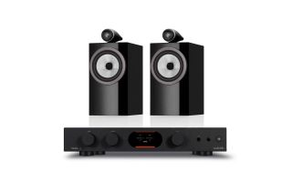 Audiolab 7000A Integrated Amplifier with Bowers & Wilkins 705 S3 Standmount Speakers