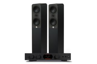Audiolab 7000A Integrated Amplifier with Q Acoustics Q 5040 Floorstanding Speakers