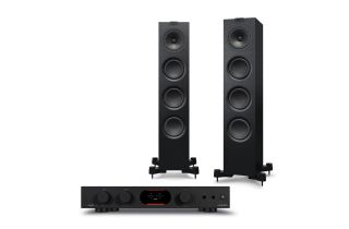 Audiolab 7000A Integrated Amplifier with KEF Q550 Floorstanding Speakers