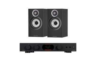 Audiolab 7000A Integrated Amplifier with Bowers & Wilkins 607 S3 Standmount Speakers