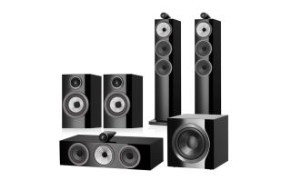 Bowers & Wilkins 703 S3 AV Speaker Pack - Black Gloss