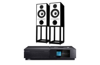 Naim Uniti Star All-In-One Player with Mission 770 Standmount Loudspeakers with Stands