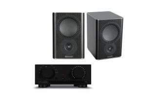 Mission 778X Integrated Amplifier with Mission QX-1 MKII Bookshelf Speakers