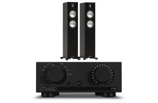 Mission 778X Integrated Amplifier with Monitor Audio Bronze 300 7G Floorstanding Speakers