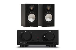 Mission 778X Integrated Amplifier with Monitor Audio Bronze 50 7G Bookshelf Speakers