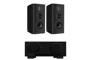 Mission 778X Integrated Amplifier with Wharfedale Evo 5.2 Bookshelf Speakers