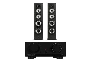 Mission 778X Integrated Amplifier with Polk Monitor XT70 Floor-Standing Loudspeakers