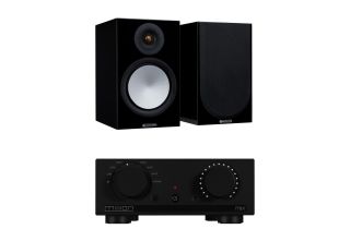 Mission 778X Integrated Amplifier with Monitor Audio Silver 100 7G Speakers