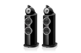 Bowers & Wilkins 802 D4 Floorstanding Speakers - Black Gloss