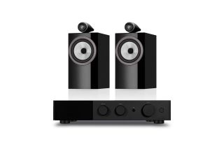 Audiolab 9000A Integrated Amplifier with Bowers & Wilkins 705 S3 Standmount Speakers 