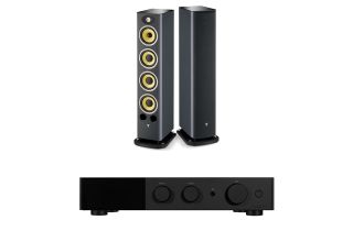 Audiolab 9000A Integrated Amplifier with Focal Aria K2 936 Floorstanding Speakers