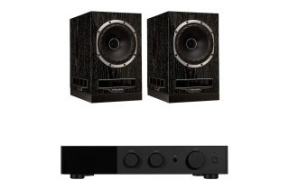 Audiolab 9000A Integrated Amplifier with Fyne Audio F500S Bookshelf Speakers