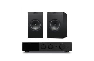 Audiolab 9000A Integrated Amplifier with KEF Q350 Bookshelf Speakers