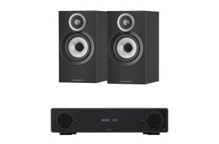 Arcam Radia A15 Integrated Amplifier with Bowers & Wilkins 607 S3 Standmount Speakers