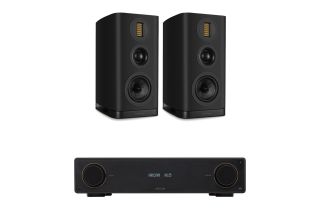 Arcam Radia A15 Integrated Amplifier with Wharfedale Evo 5.2 Bookshelf Speakers
