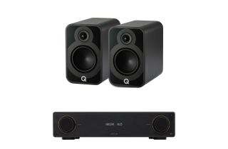 Arcam Radia A15 Integrated Amplifier with Q Acoustics 5020 Bookshelf Speakers