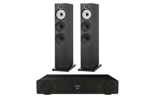 Arcam Radia A25 Integrated Amplifier with Bowers & Wilkins 603 S3 Floorstanding Speakers