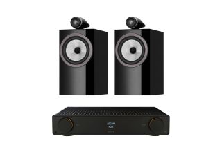 Arcam Radia A25 Integrated Amplifier with Bowers & Wilkins 705 S3 Standmount Speakers