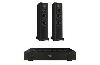 Arcam Radia A25 Integrated Amplifier with Wharfedale Evo 5.4 Floorstanding Speakers