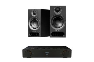 Arcam Radia A25 Integrated Amplifier with PMC prodigy1 Bookshelf Speakers