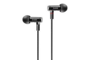 Final E4000 In Ear Isolating Earphones with Detachable Cable - Black
