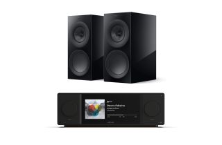 Arcam Radia SA45 Streaming Amplifier with KEF R3 Meta Bookshelf Speakers