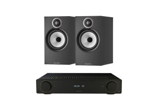 Arcam Radia A5 Integrated Amplifier with Bowers & Wilkins 606 S3 Standmount Speakers