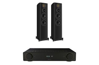 Arcam Radia A5 Integrated Amplifier with Wharfedale Evo 5.4 Floorstanding Speakers