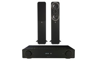 Arcam Radia A5 Integrated Amplifier with Q Acoustics 3050i Floorstanding Speakers