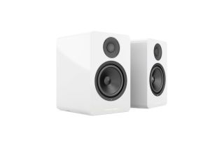 Acoustic Energy AE1 Active Bookshelf Speakers - Piano White