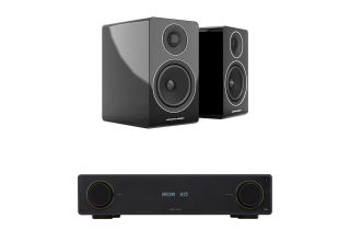 Arcam Radia A15 Integrated Amplifier with Acoustic Energy AE300 Bookshelf Speakers