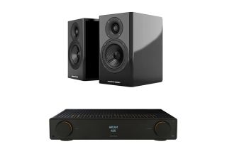 Arcam Radia A25 Integrated Amplifier with Acoustic Energy AE500 Standmount Speakers