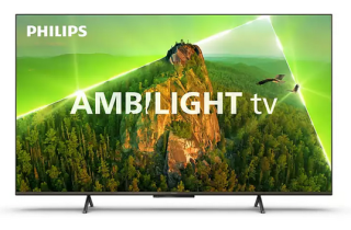 Nearly New - Philips 43PUS8108 43" 4K Ultra HDR Ambilight Smart LED TV