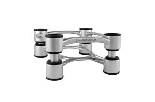 IsoAcoustics Aperta 200 Isolation Speaker Stands (Pair) - Silver