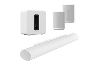 Sonos Arc Ultra Soundbar with Sonos Era 100 Pair & Sonos Sub 4 - White